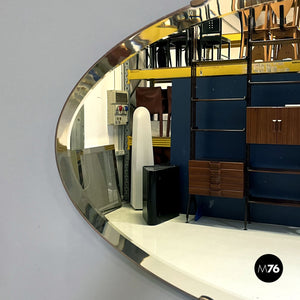Oval wall mirror, 1950s