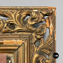 Carica l&#39;immagine nel visualizzatore di Gallery, Wall mirror with gilded wooden frame, 1950s
