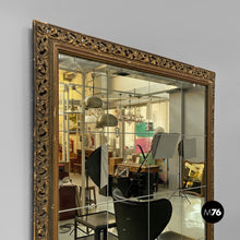 Carica l&#39;immagine nel visualizzatore di Gallery, Wall mirror with gilded wooden frame, 1950s
