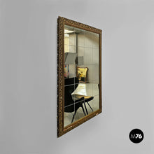 Carica l&#39;immagine nel visualizzatore di Gallery, Wall mirror with gilded wooden frame, 1950s
