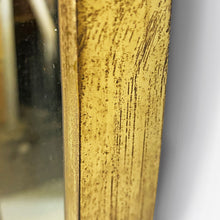 Load image into Gallery viewer, Oval brass wall mirror with classic friezes, 1950s
