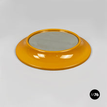 Load image into Gallery viewer, Round yellow plastic 080 wall mirror by Cattaneo, 1980s
