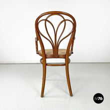 Load image into Gallery viewer, Wooden Thonet chair with Vienna straw, early 1900s
