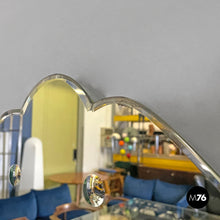 将图片加载到图库查看器，Shield-shaped wall mirror with decorations, 1940s
