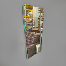 Load image into Gallery viewer, Rectangular wall mirror with rounded corners, 1950s
