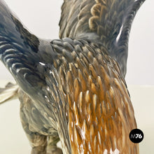 Load image into Gallery viewer, Polychrome porcelain eagle sculpture, 1930s
