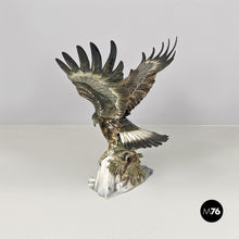 Load image into Gallery viewer, Polychrome porcelain eagle sculpture, 1930s
