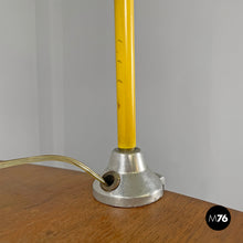 Load image into Gallery viewer, Green clamp table Lamp with star holes, 1950s
