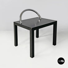 将图片加载到图库查看器，Black wood coffee table Ko-Ko by Shiro Kuramata for Cappellini, 1986
