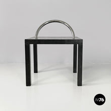 将图片加载到图库查看器，Black wood coffee table Ko-Ko by Shiro Kuramata for Cappellini, 1986
