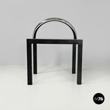 将图片加载到图库查看器，Black wood coffee table Ko-Ko by Shiro Kuramata for Cappellini, 1986
