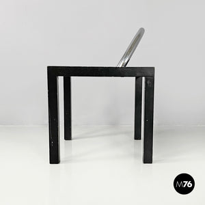 Black wood coffee table Ko-Ko by Shiro Kuramata for Cappellini, 1986