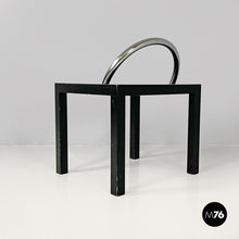 将图片加载到图库查看器，Black wood coffee table Ko-Ko by Shiro Kuramata for Cappellini, 1986
