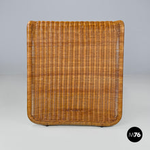 Load image into Gallery viewer, Rattan armchair P3 by Tito Agnoli for Bonacina, 1960s
