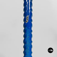 将图片加载到图库查看器，Square red and blue metal pedestals, 1970s
