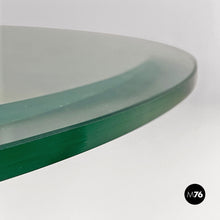 Load image into Gallery viewer, Glass and Marquinia marble round coffee tables, 1980s
