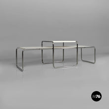 将图片加载到图库查看器，Coffee tables Laccio by Marcel Breuer for Gavina, 1970s
