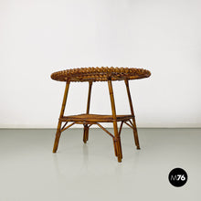 Load image into Gallery viewer, Rattan outdoor coffee table, 1960s

