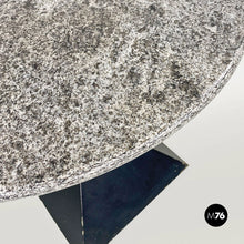 Carica l&#39;immagine nel visualizzatore di Gallery, Geometric, marble, metal and brass coffee table, 1980s
