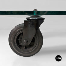 Carica l&#39;immagine nel visualizzatore di Gallery, Tavolo con ruote by Gae Aulenti for Fontana Arte, 1980s
