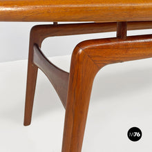 将图片加载到图库查看器，Danish, teak Surfboard coffee table by Hovmand-Olsen for Mogens Kold, 1960s.
