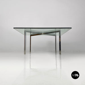 Barcelona coffee table by Mies Van der Rohe for Knoll, 1970s