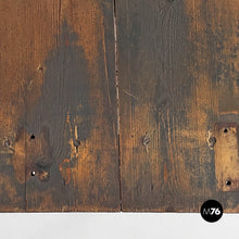 Load image into Gallery viewer, Wooden and cast iron console, 1800s
