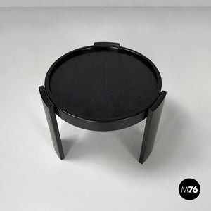 Black coffee table 780/783 by Gianfranco Frattini for Cassina, 1970s