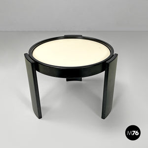 Black coffee table 780/783 by Gianfranco Frattini for Cassina, 1970s