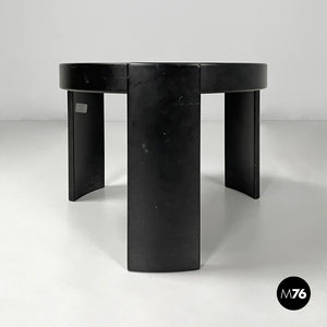 Black coffee table 780/783 by Gianfranco Frattini for Cassina, 1970s