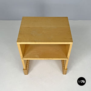 Wooden coffee table by AQQ, 1990s