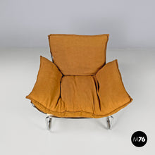 画像をギャラリービューアに読み込む, Brown fabric armchair Compor S 72 by Gero for Mussi, 1970s
