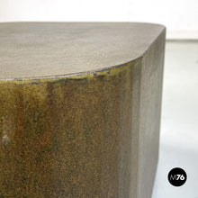 Load image into Gallery viewer, Coffee table or pedestal in Corten steel, 2000s
