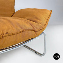 画像をギャラリービューアに読み込む, Brown fabric armchair Compor S 72 by Gero for Mussi, 1970s
