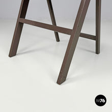 将图片加载到图库查看器，Brown folding chair Tric by Achille and Pier Giacomo Castiglioni for Bonacina, 1960s
