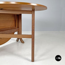 Load image into Gallery viewer, Wooden dining table with flap doors, 1960s

