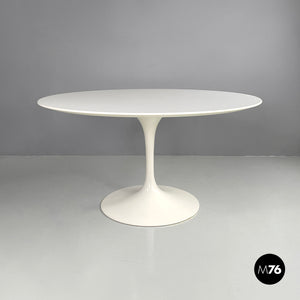 White round dining table Tulip by Eero Saarinen for Knoll, 2007