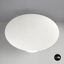 Load image into Gallery viewer, White round dining table Tulip by Eero Saarinen for Knoll, 2007

