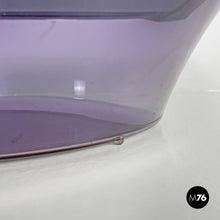 Charger l&#39;image dans la galerie, Coffee table in purple plexiglass and smoked glass, 1970s
