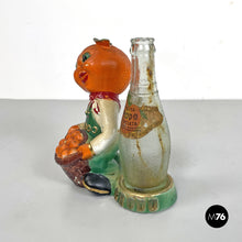 Load image into Gallery viewer, Crodo advertising sculpture with glass bottle, 1960s
