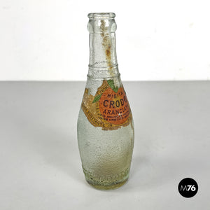 Crodo advertising sculpture with glass bottle, 1960s