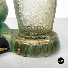 Load image into Gallery viewer, Crodo advertising sculpture with glass bottle, 1960s
