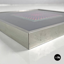 Load image into Gallery viewer, Painting with frame by Victor Vasarely, 1970s
