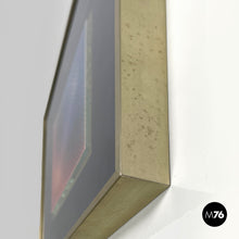 Load image into Gallery viewer, Painting with frame by Victor Vasarely, 1970s
