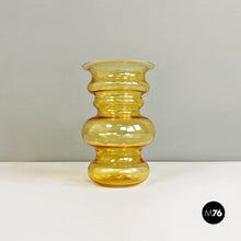 Load image into Gallery viewer, Yellow blown Murano glass vases by Carlo Nason, 1970s
