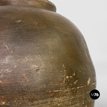 Load image into Gallery viewer, Terracotta jar vase, 1950s
