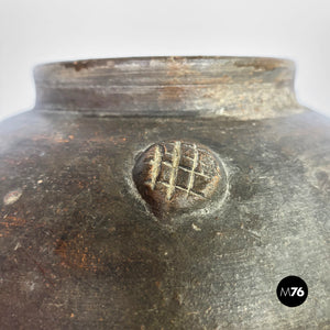 Terracotta jar vase, 1950s