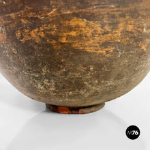 Load image into Gallery viewer, Terracotta jar vase, 1950s
