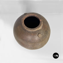 Load image into Gallery viewer, Terracotta jar vase, 1950s
