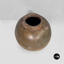 Load image into Gallery viewer, Terracotta jar vase, 1950s
